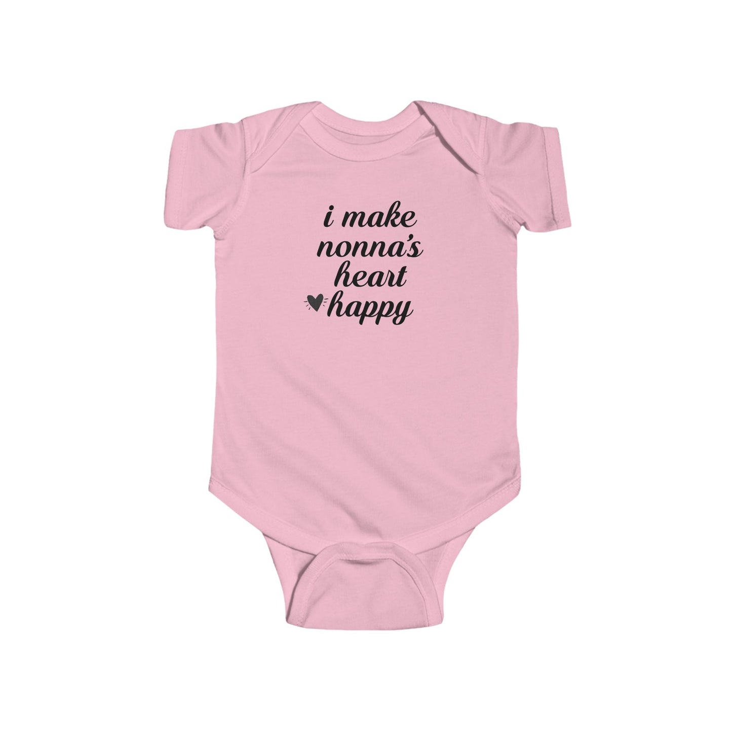 I Make Nonna's Heart Happy Infant Fine Jersey Bodysuit