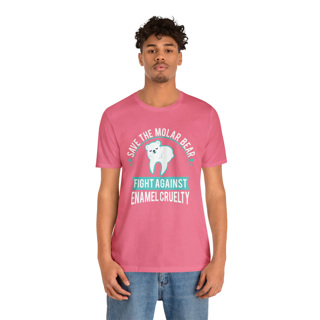Save The Molar Bear Unisex Short Sleeve Tee