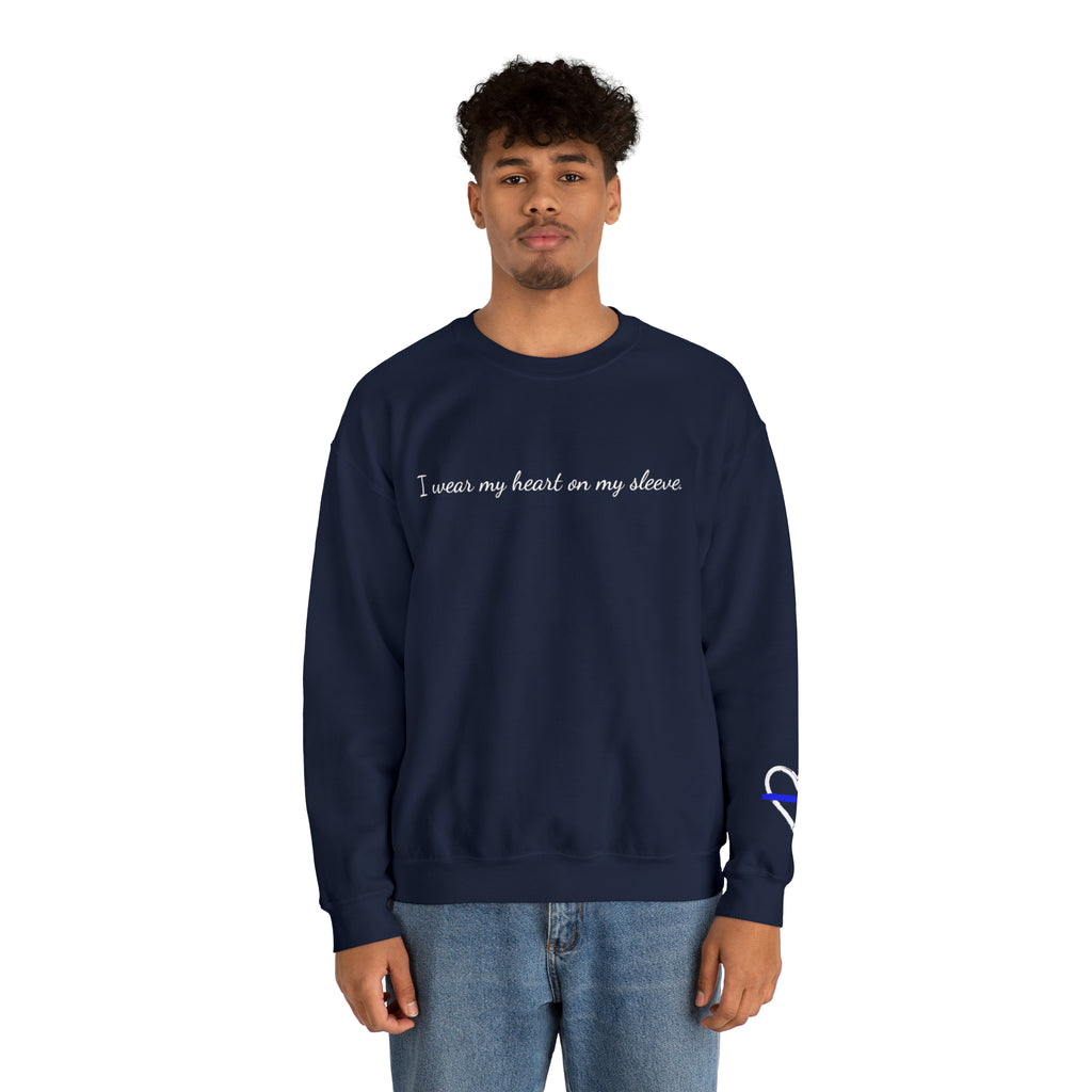 I Wear My Heart On My Sleeve Sweatshirt