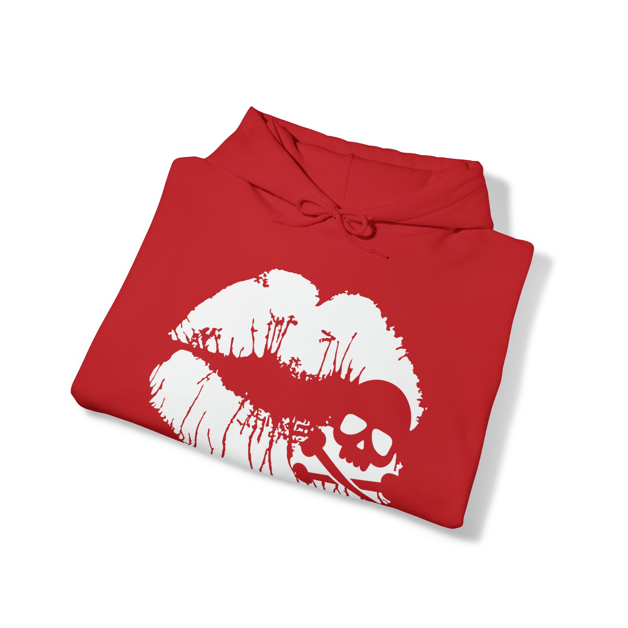Skull & Crossbones Lips Hoodie