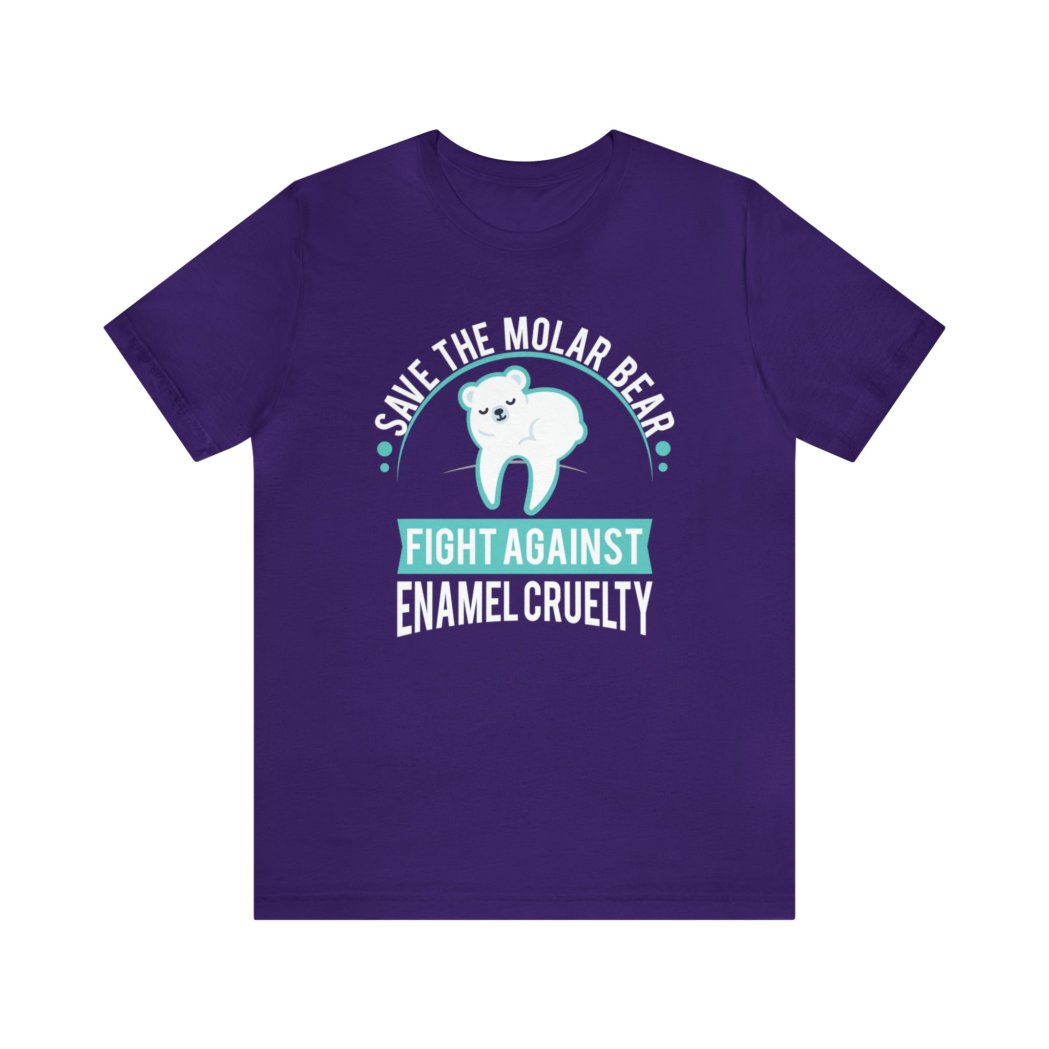 Save The Molar Bear Unisex Short Sleeve Tee