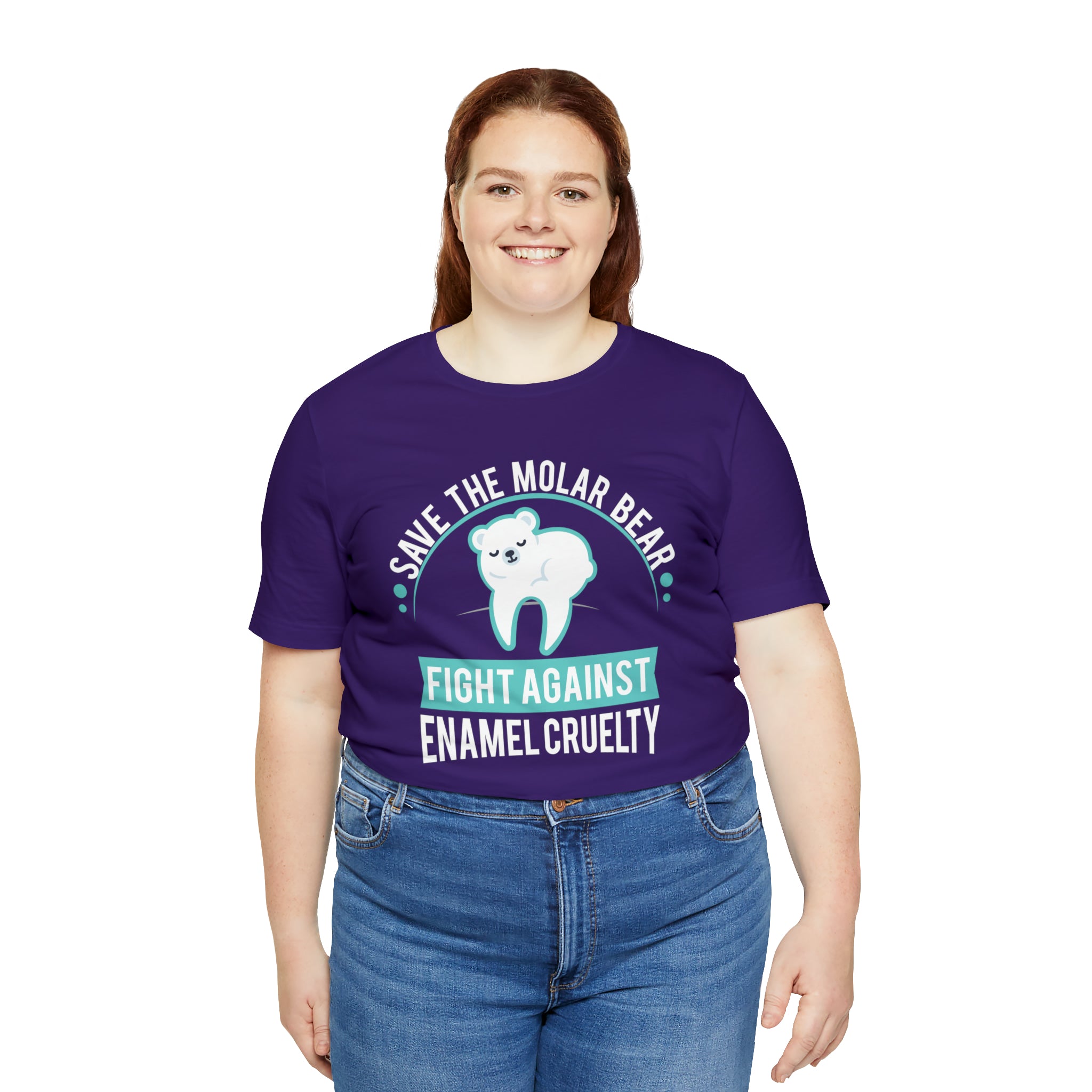 Save The Molar Bear Unisex Short Sleeve Tee