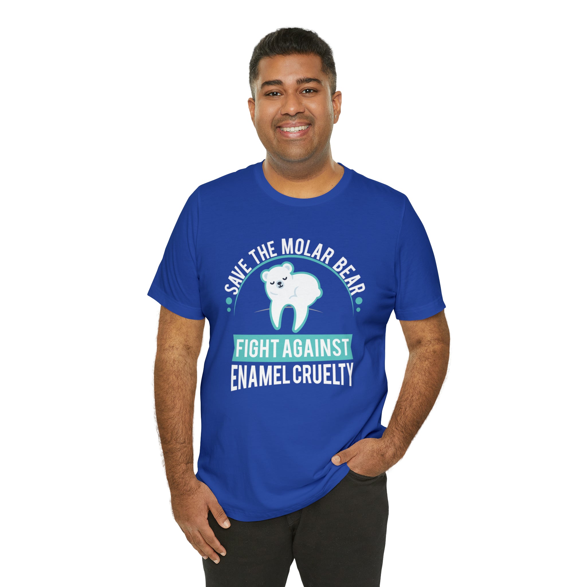 Save The Molar Bear Unisex Short Sleeve Tee