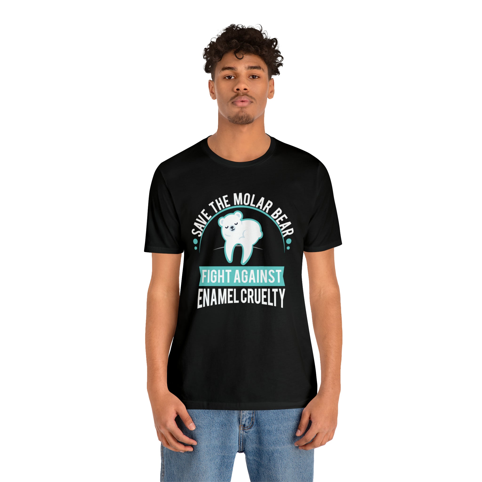 Save The Molar Bear Unisex Short Sleeve Tee