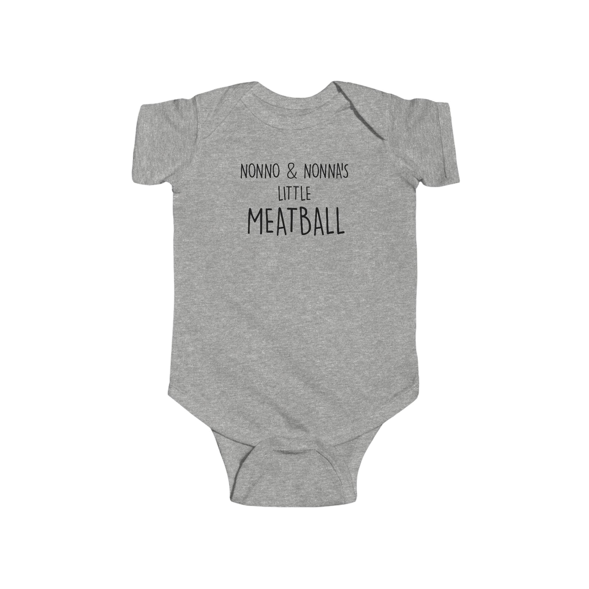 Cute Baby Bodysuit for Newborns, Perfect Gift for Baby Showers, First Birthdays, Mommy and Daddy's Little Meatball, Infant Baby [...]