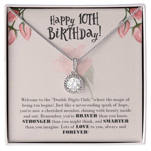 Happy 10th Birthday - Eternal Hope Necklace