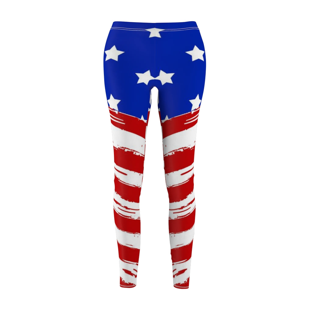 Stars N' Stripes Women's Casual Leggings