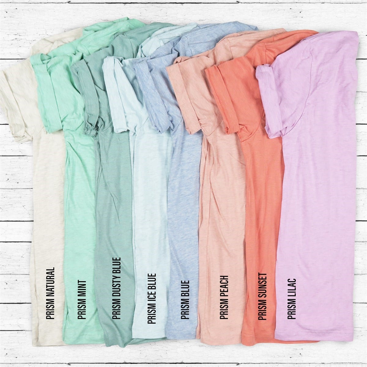 Thin Blue Line Distressed Flag Prism Tees