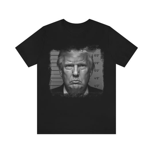 Trump Mugshot Unisex Short Sleeve Tee