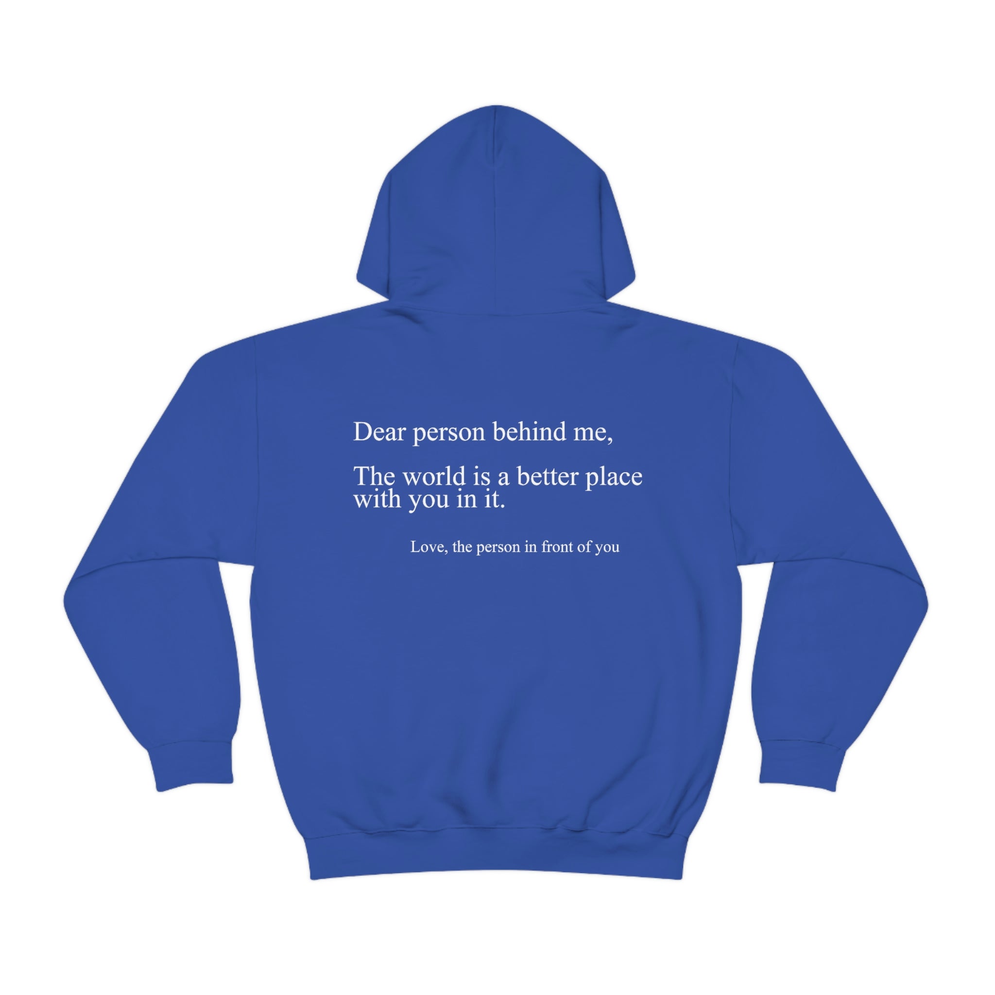 Dear Person Behind Me Unisex Hoodie