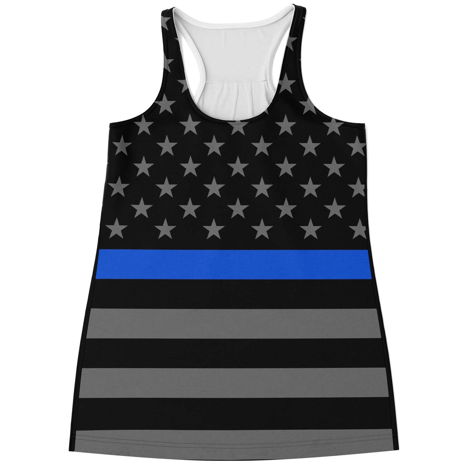 Thin Blue Line Women's Racerback Tank