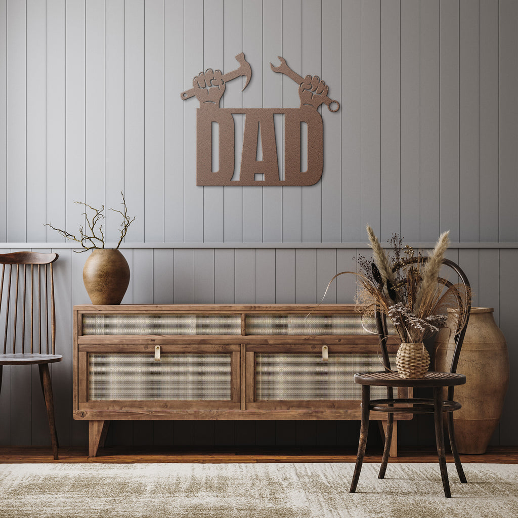 DAD Metal Sign