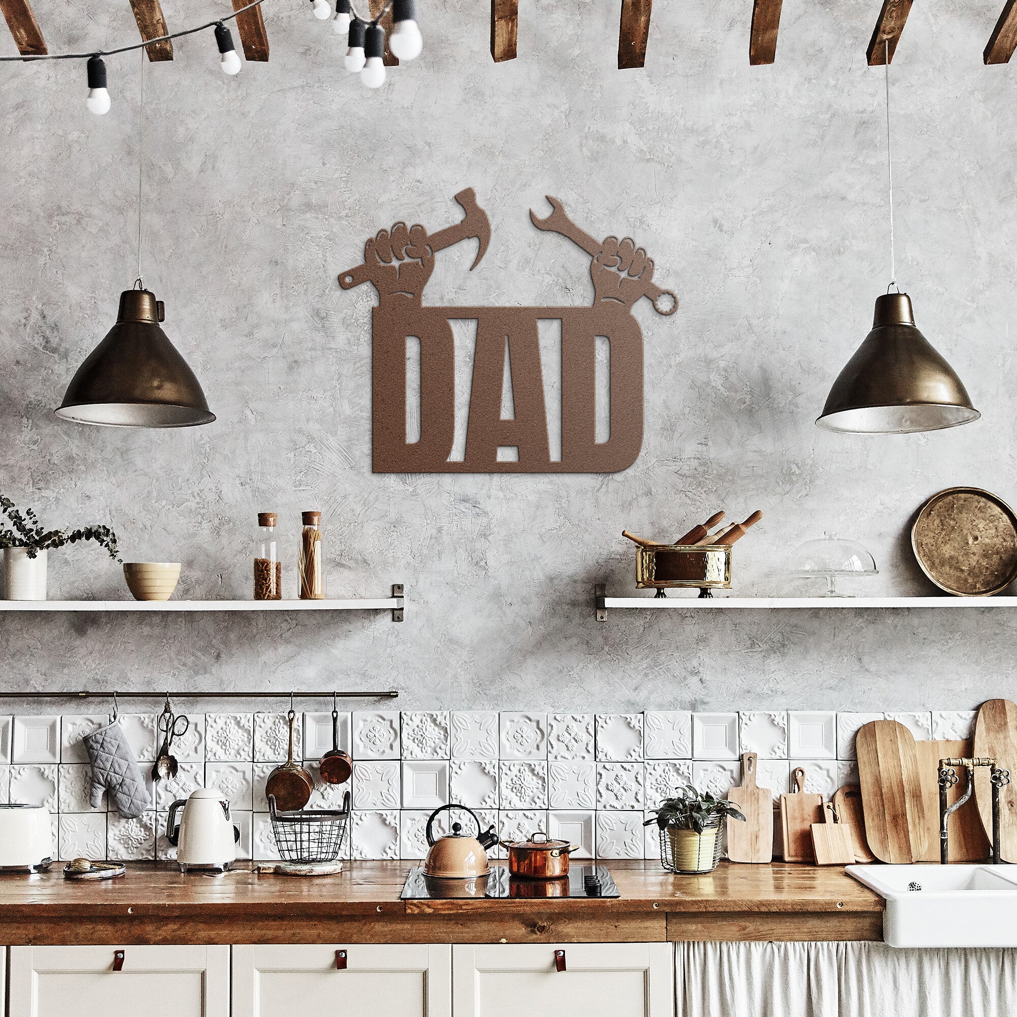 DAD Metal Sign