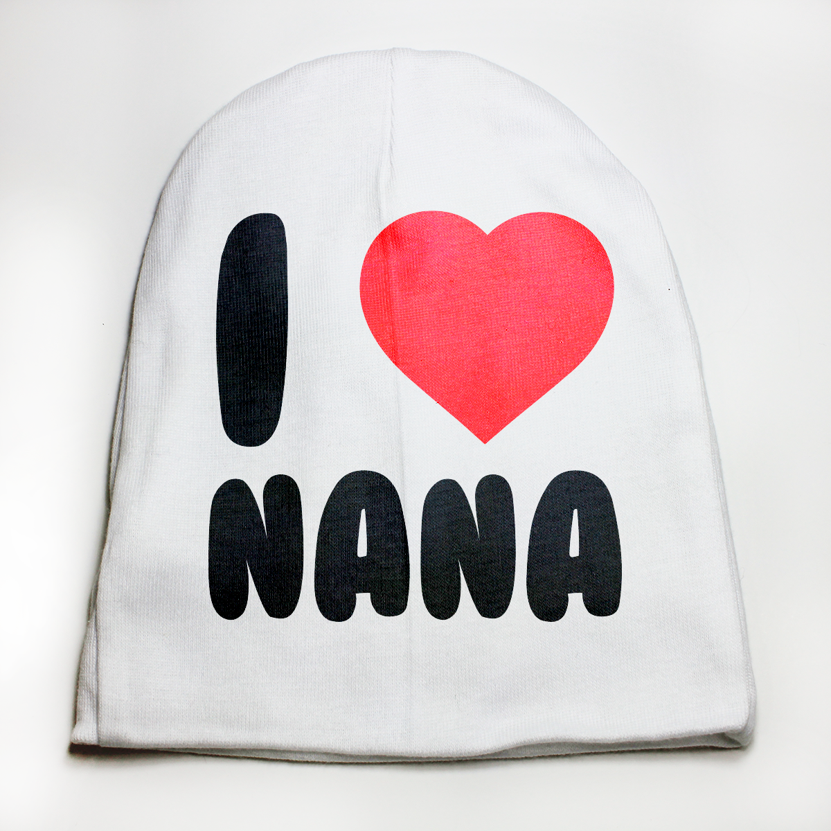I Love Nana Baby Beanie