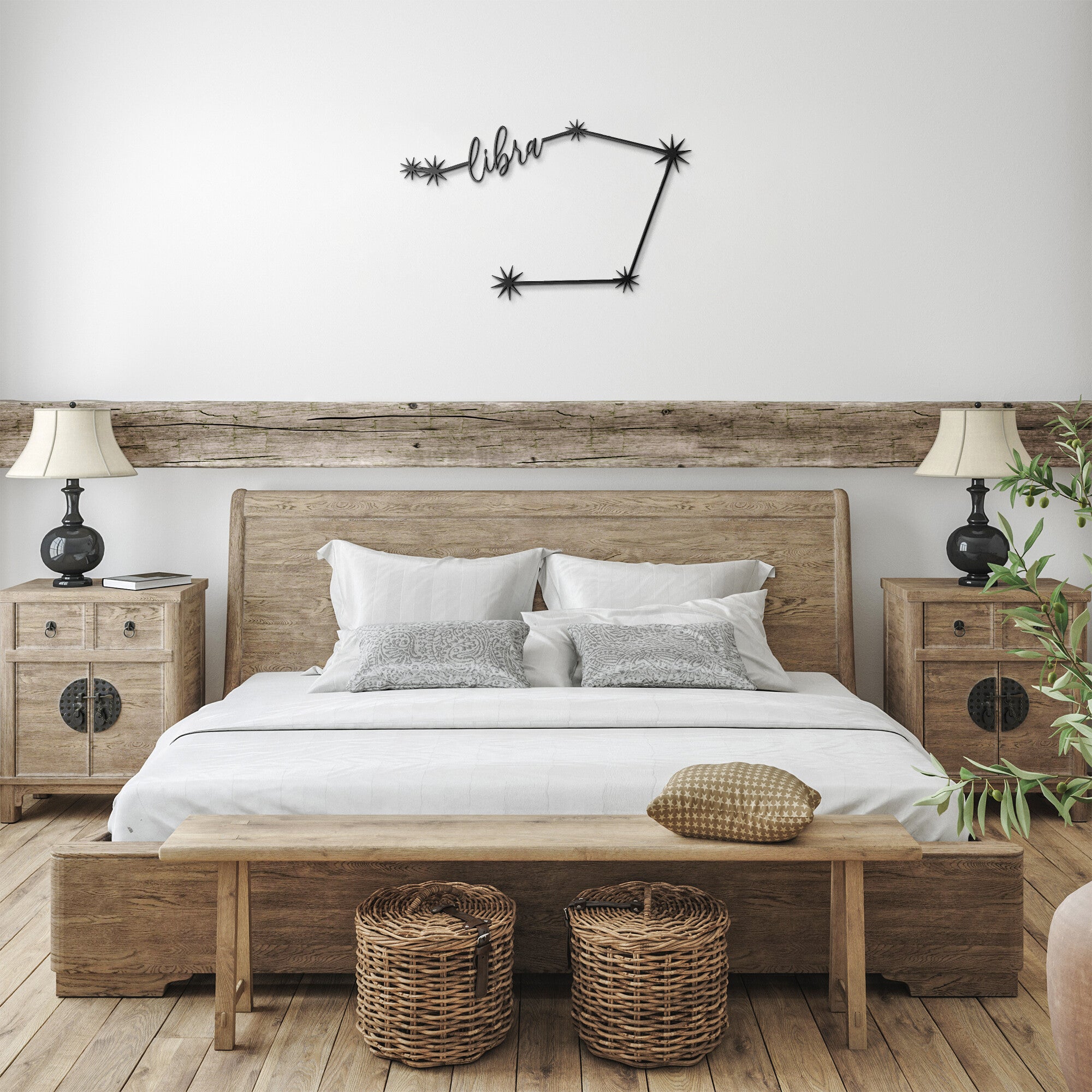 Libra Constellation Metal Sign