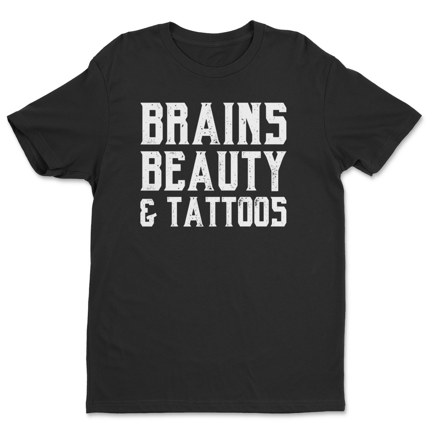 Brains Beauty Tattoos Unisex T-Shirt