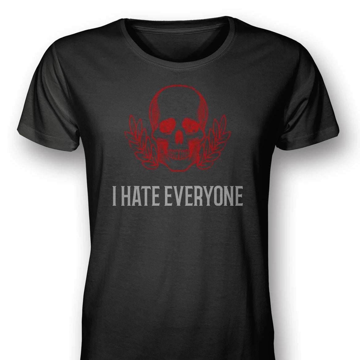 I Hate Everyone Skull