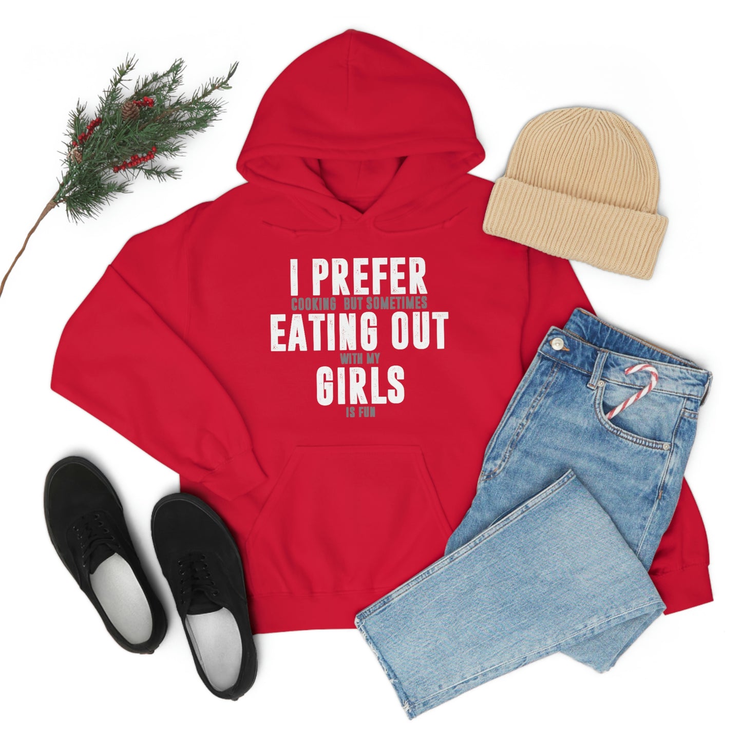 Funny Lesbian Unisex Hooded Sweatshirt