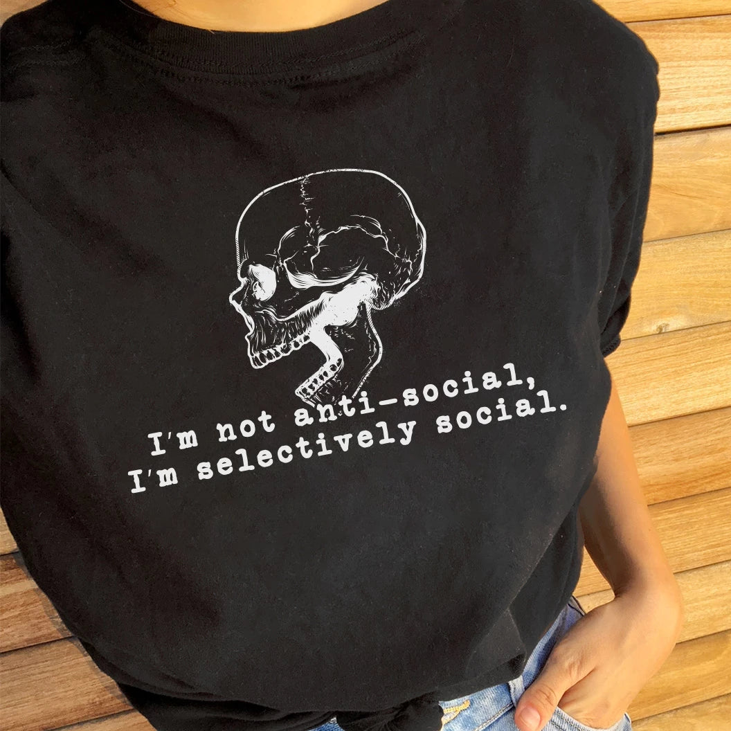 I'm Not Anti-Social (Skull)