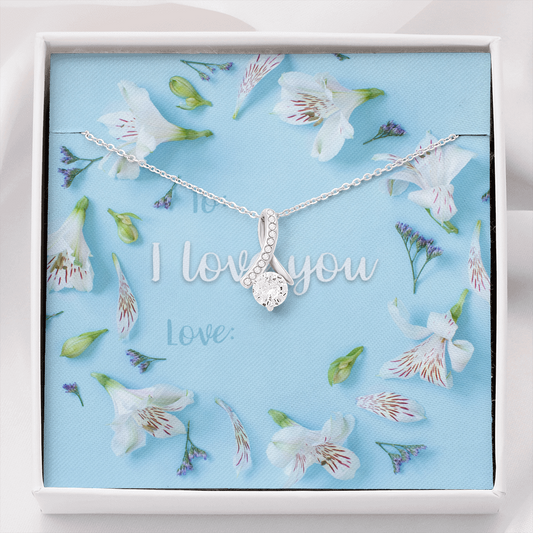 I Love You Alluring Beauty Necklace