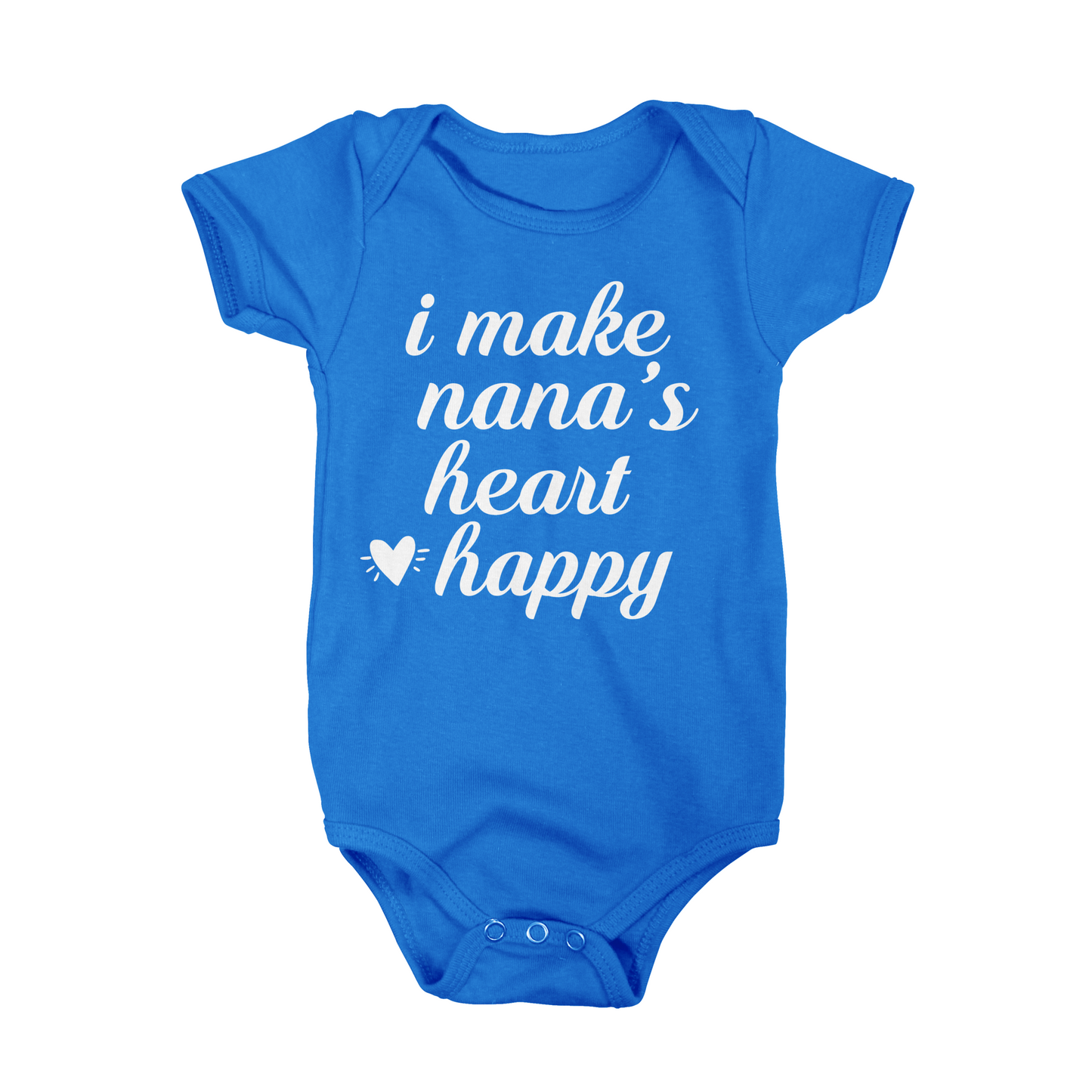 I Make Nana's Heart Happy Baby Onesie