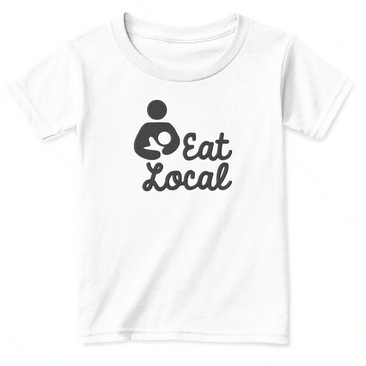 Eat Local Baby Shirt