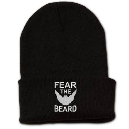 Fear The Beard Beanie w/ Cuff