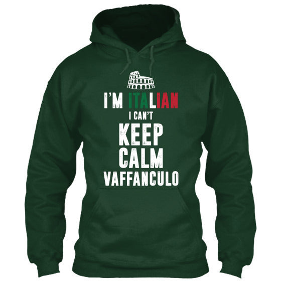 I Can't Keep Calm I'm Italian Shirt