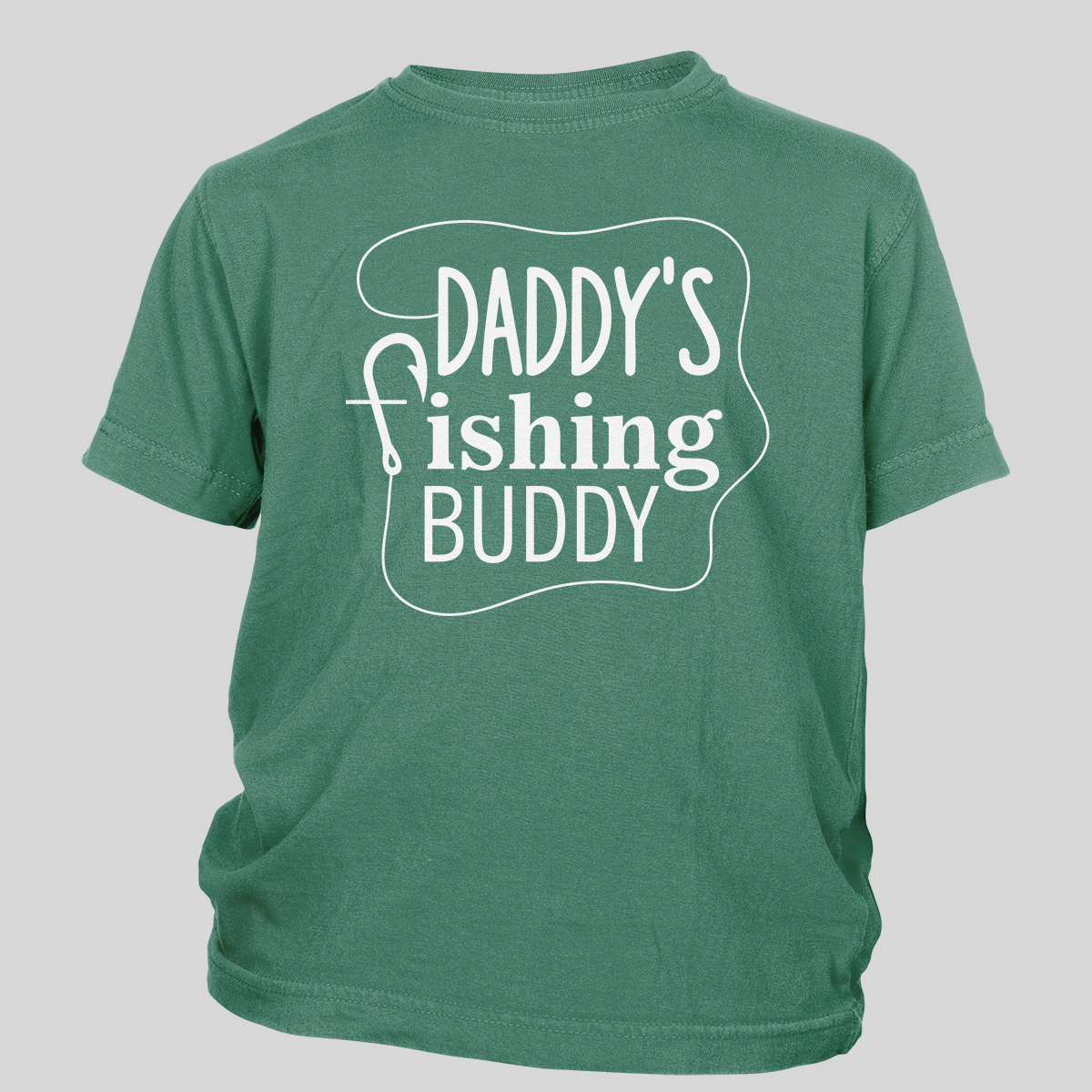Daddy's Fishing Buddy Toddler Tees