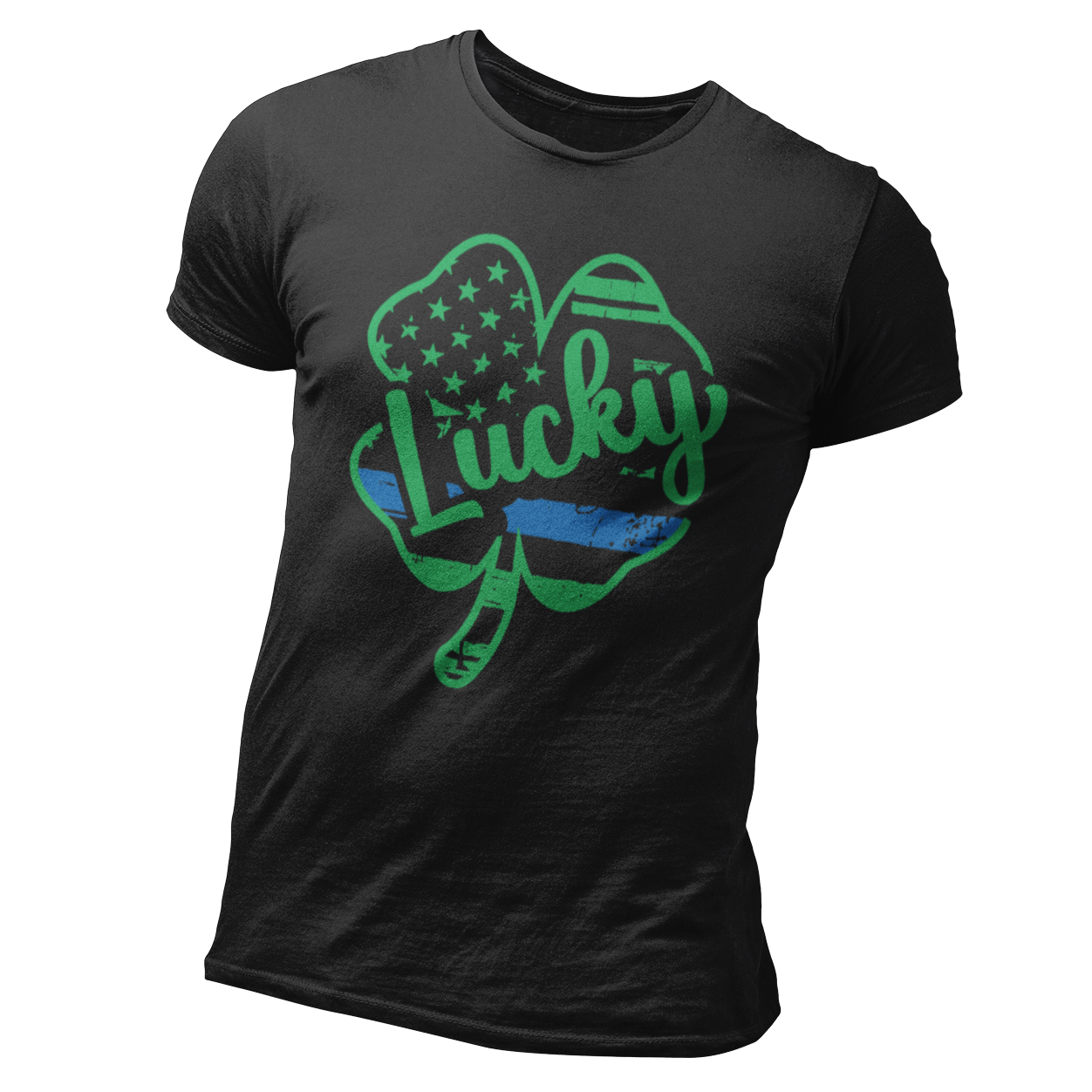 Lucky Thin Blue Line T-shirt