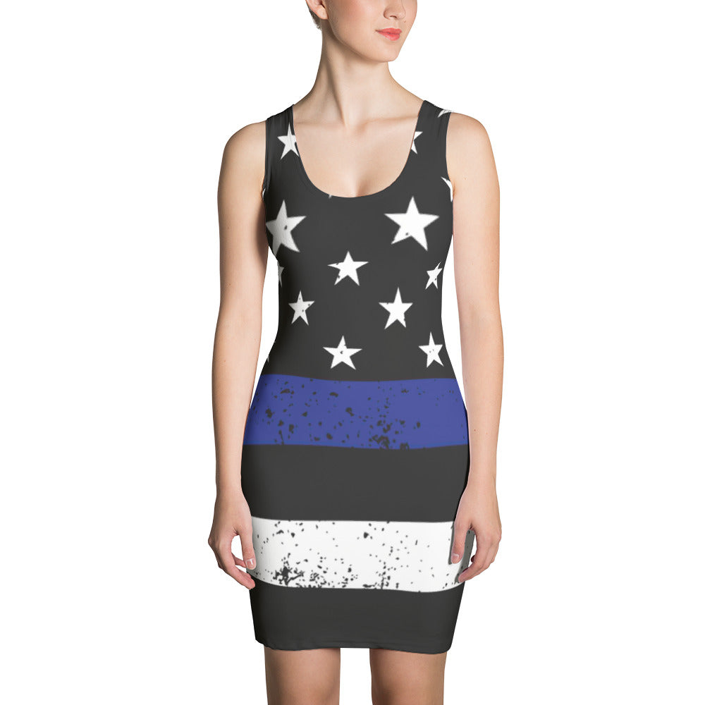 Thin Blue Line Dress Shop With Cre Thin Blue Line Dress Shop With Cre