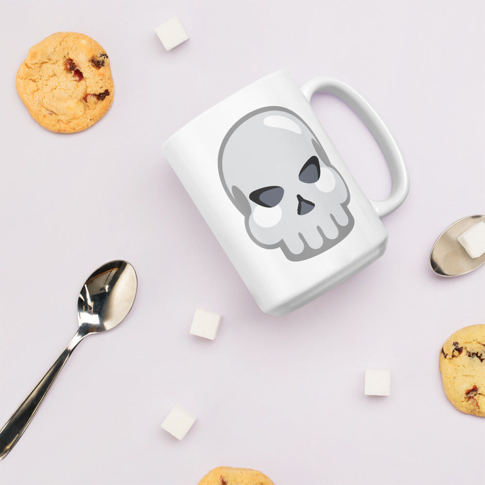Skull Emoji Mug