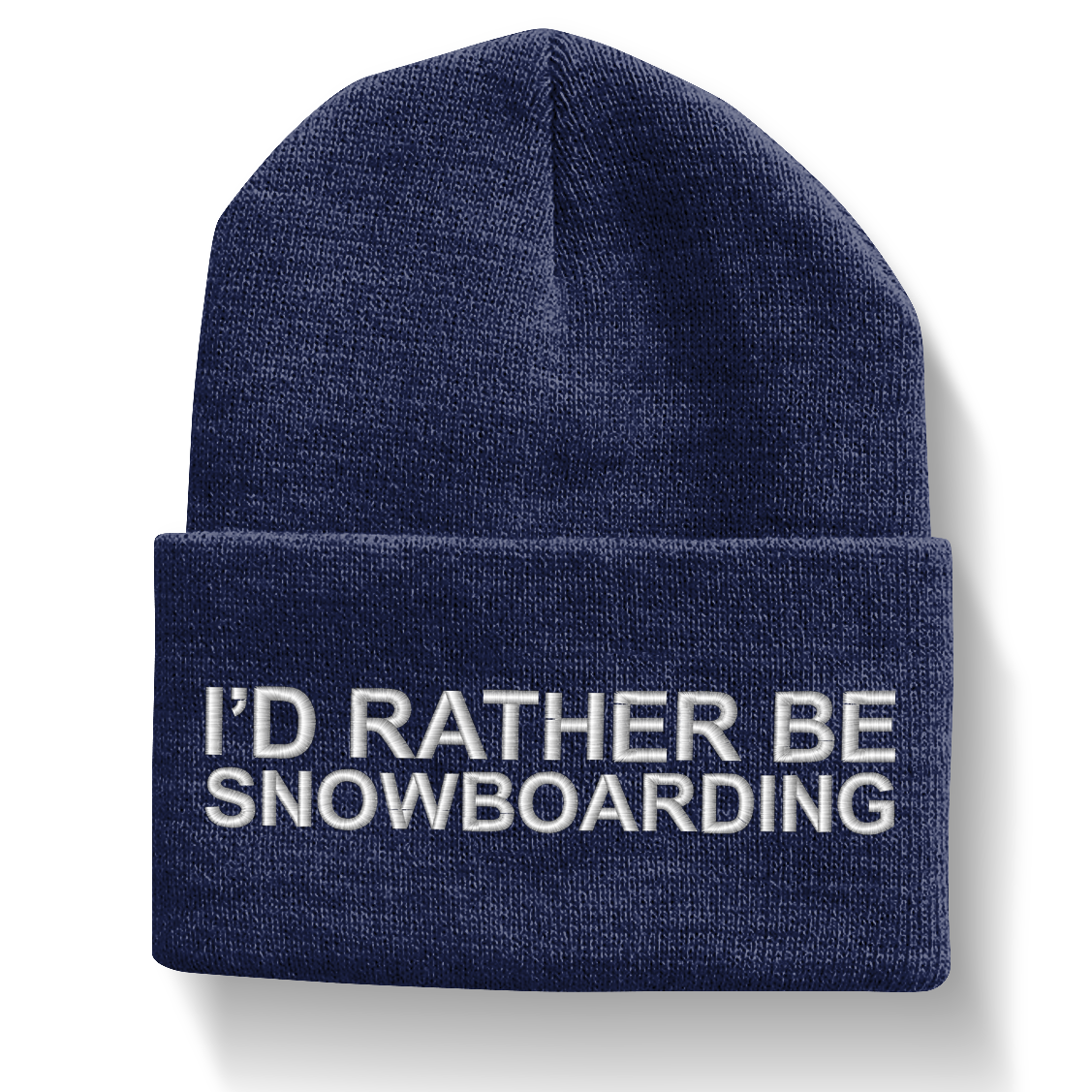 I'd Rather Be Snowboarding Beanie