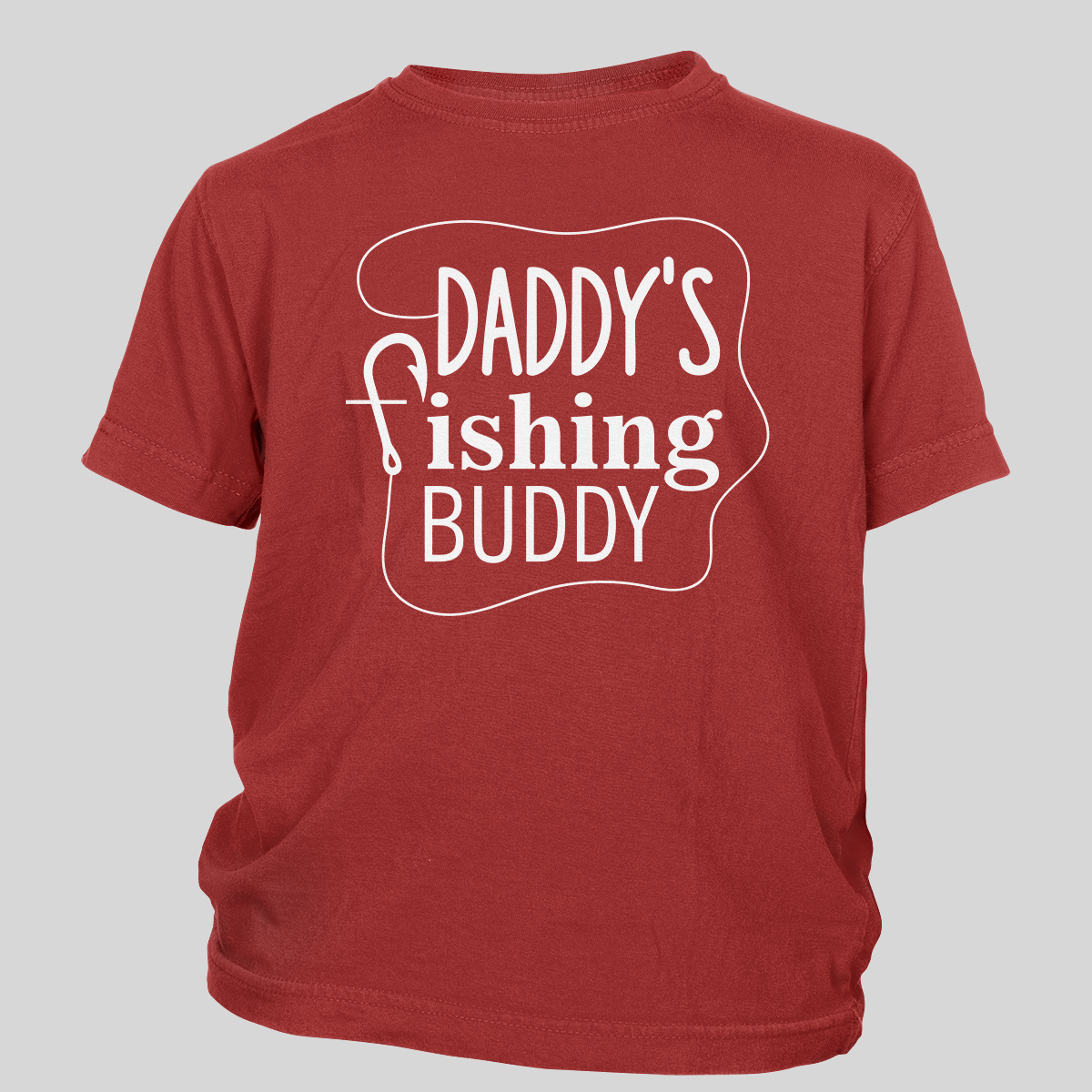 Daddy's Fishing Buddy Toddler Tees
