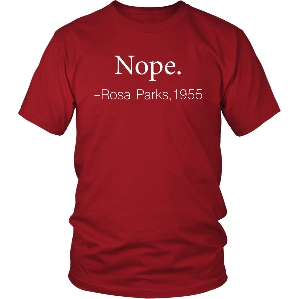 Nope Rosa Parks