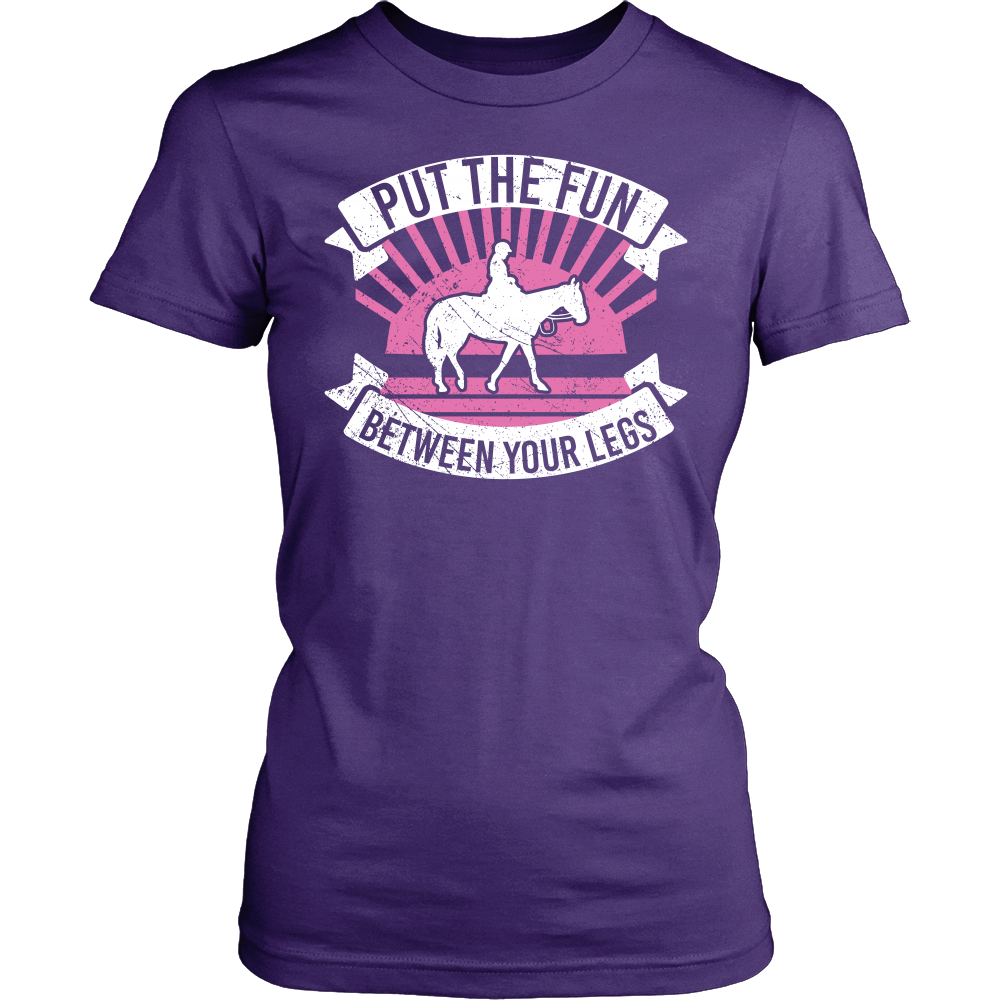 Put The Fun Between Your Legs And Ride Horses