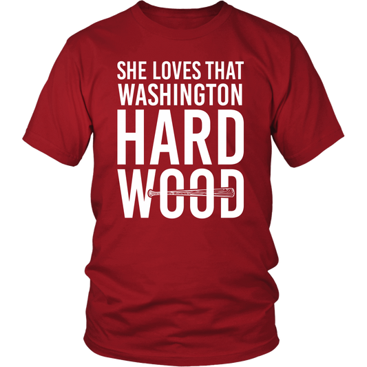 She Loves That Washington Hardwood