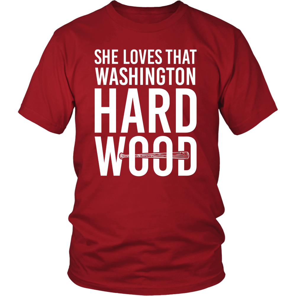 She Loves That Washington Hardwood