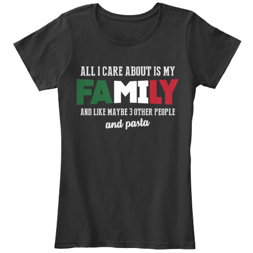 All I Care About IS My Family