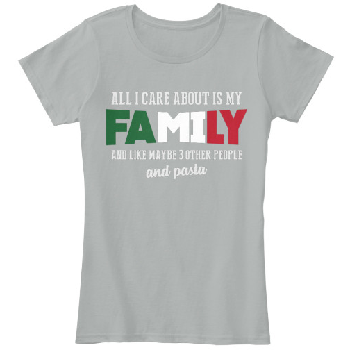 All I Care About IS My Family