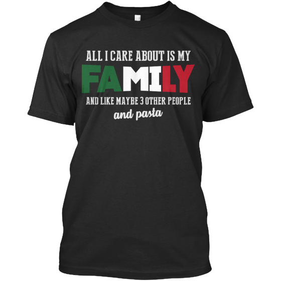 All I Care About IS My Family