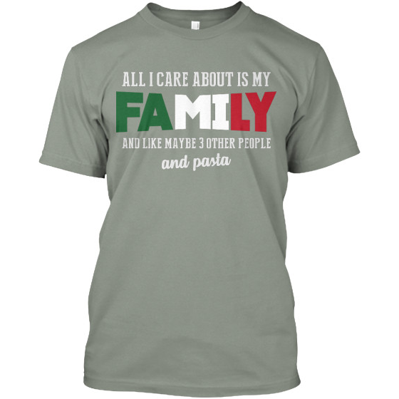 All I Care About IS My Family