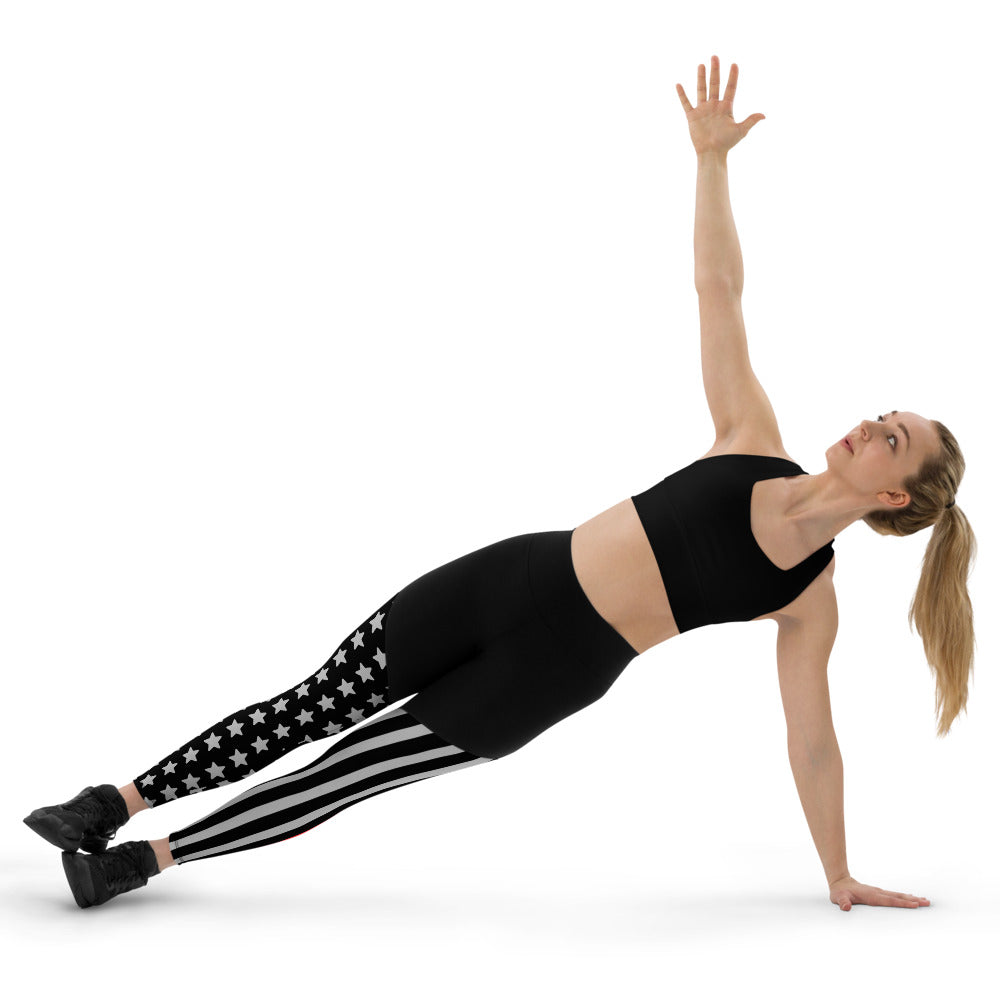 Thin Red Line Premium Sports Leggings