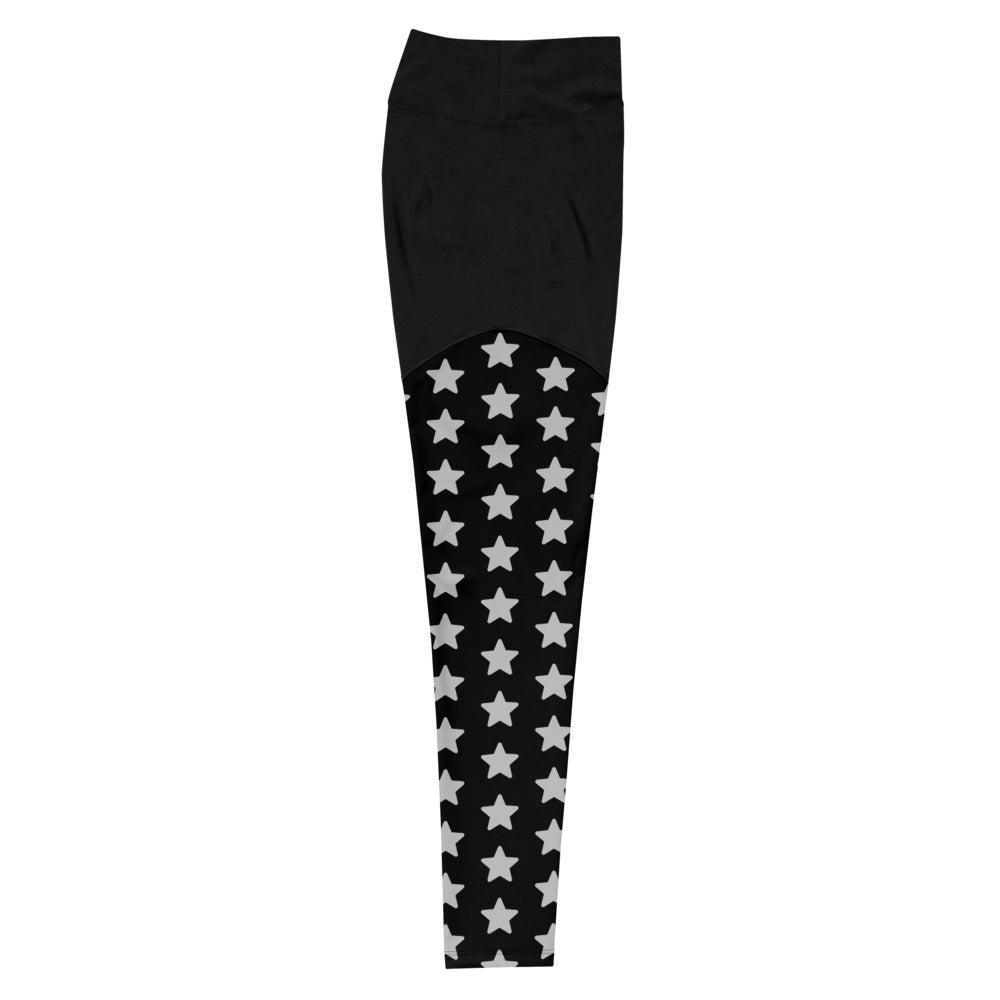 Thin Red Line Premium Sports Leggings