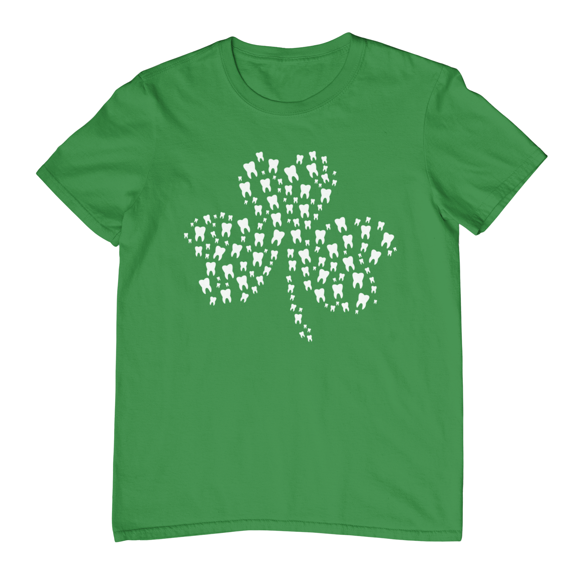 Tooth Pattern Shamrock T-Shirt