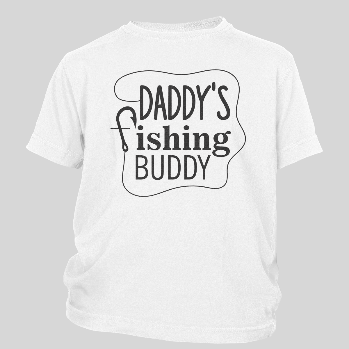 Daddy's Fishing Buddy Toddler Tees